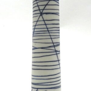 Side Ali Tomlin Blue Lines Single Stem Vase