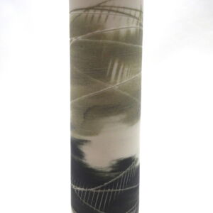 Close Up Ali Tomlin Olive Black Single Stem Vase