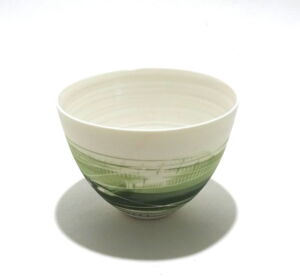 ALT008 Ali Tomlin Two Greens Small Cup