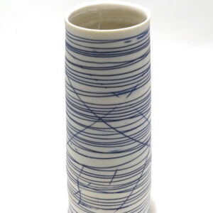 ALT012 Ali Tomlin Blue Lines Cylinder