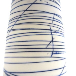 Close Up Ali Tomlin Blue Lines Cylinder