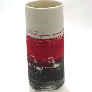 ALT013 Ali Tomlin Red Black Cylinder