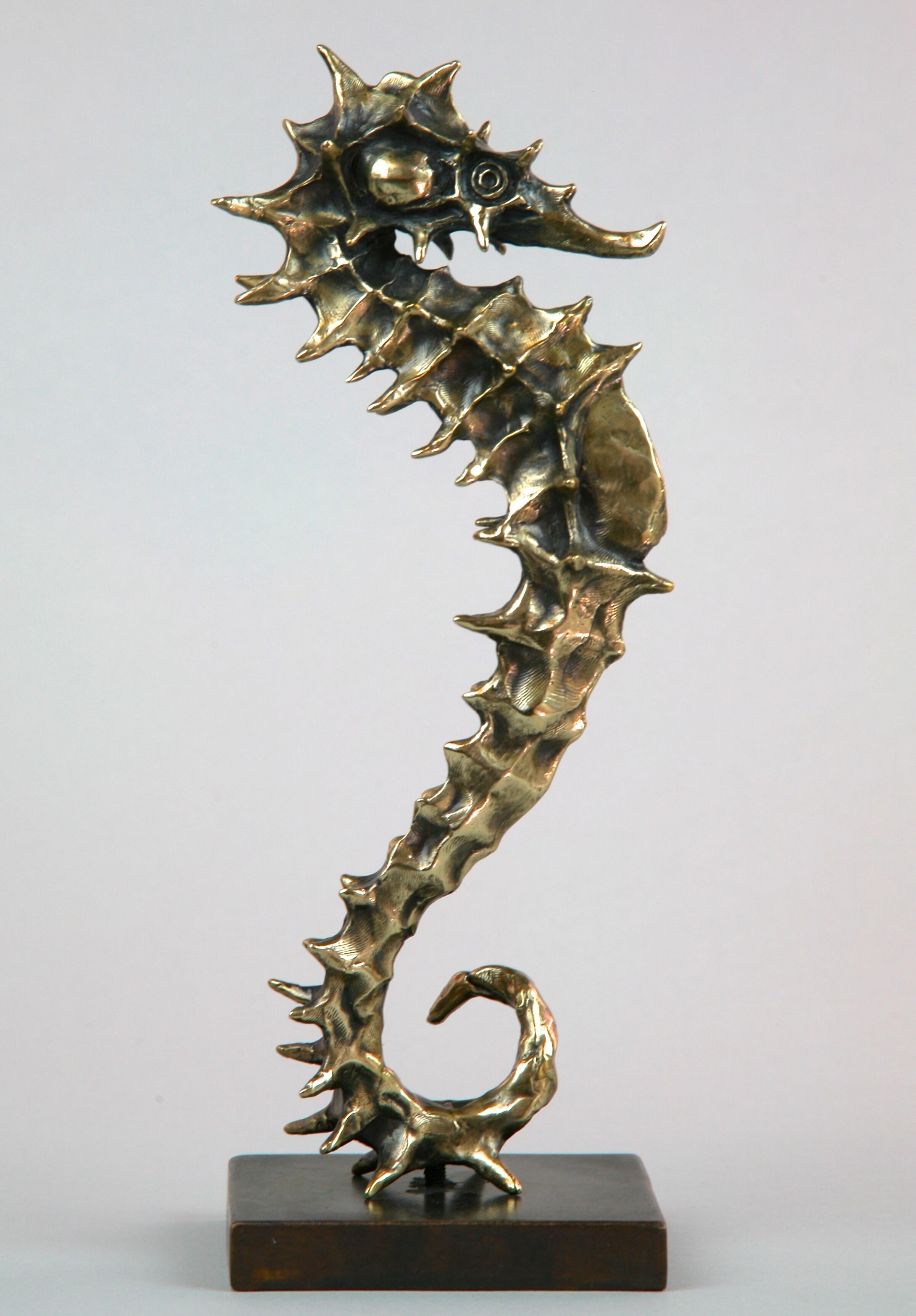 Lady Seahorse by Andrzej Szymczyk (Bronze Sculpture)
