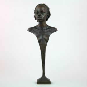 ASZ014 WOMAN WARRIOR OF KAU BUST FRONT