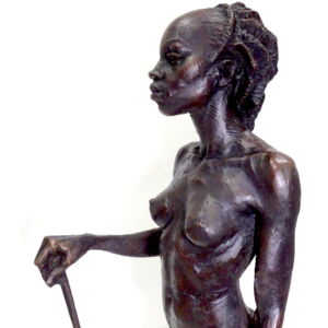 ASZ023 WOMAN WARRIOR OF KAU SIDE DETAIL