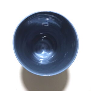 Above Becky Mackenzie Tall Grey Narrow Porcelain Vessel