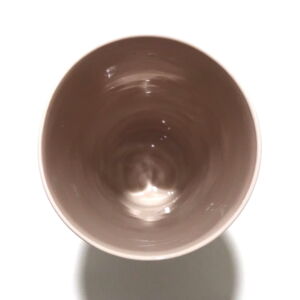 Above Becky Mackenzie Tall Pink Narrow Porcelain Vessel