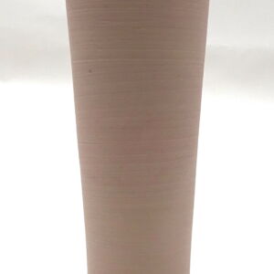 Side Becky Mackenzie Tall Pink Narrow Porcelain Vessel