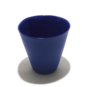 BEK016 Becky Mackenzie Medium Blue Porcelain Tumbler
