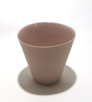 BEK018 Becky Mackenzie Medium Pink Porcelain Tumbler