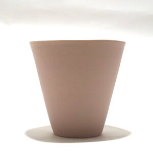 Side Becky Mackenzie Medium Pink Porcelain Tumbler