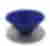 BEK021 Becky Mackenzie Small Blue Porcelain Conical Bowl