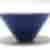 Side Becky Mackenzie Small Blue Porcelain Conical Bowl