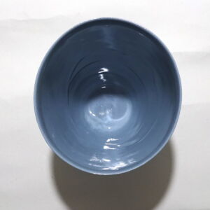 Above Becky Mackenzie Tall Grey Porcelain Tumbler