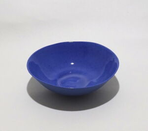 BEK028 Becky Mackenzie Medium Cornflower Porcelain Dish