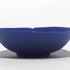 Side Becky Mackenzie Medium Cornflower Porcelain Dish