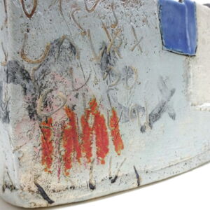 Close Up Craig Underhill Crosses and Blue Window