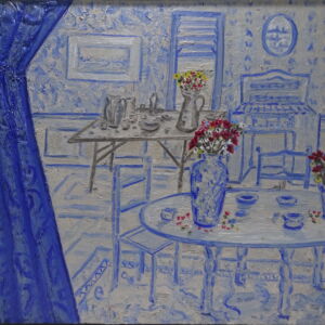 EDD006 Edward Durdey Blue Interior