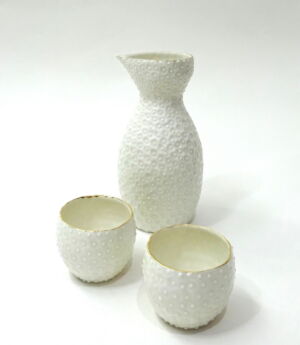 IKI024-Ikuko-Iwamoto-Nucleolus-Sake-Set-White
