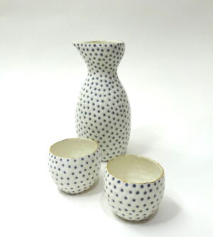 IKI025-Ikuko-Iwamoto-Nucleolus-Sake-Set-Navy