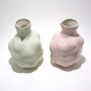 Above-Diagonal-Ikuko-Iwamoto-Dotted-Large-Jugs
