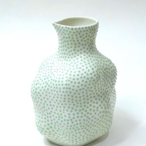 IKI027-Ikuko-Iwamoto-Dotted-Large-Jug-Green