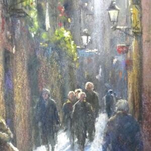 Close Up Jane Rhodes Sunshine and Shadows Barcelona