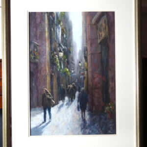 With Frame Jane Rhodes Sunshine and Shadows Barcelona