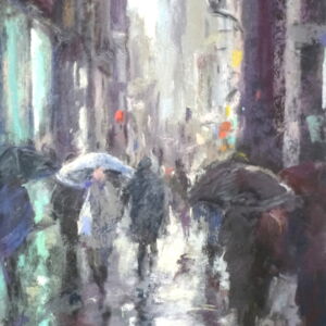 Close Up Jane Rhodes Late Afternoon Shower