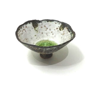 SOLD-JUOS016-Julie-OSullivan-Pinch-Pot-w-Sea-Glass-Foot-Ring