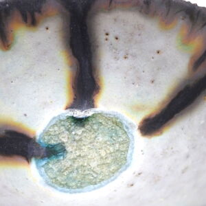 Close Up Julie O Sullivan Pinch Pot w Sea Glass