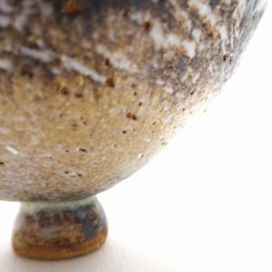 Close Up Julie O Sullivan Pinch Pot w Sea Glass Foot Ring