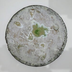 Above Julie O Sullivan Small Plate with Seaglass
