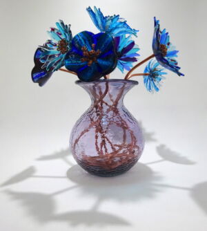 KAS001 LILAC VASE AND FLOWERS