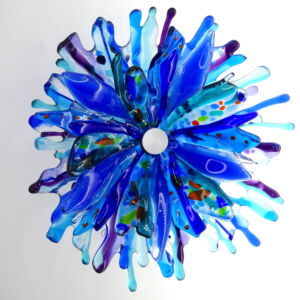 KAS007 BLUE PURPLE DOUBLE BLOOM