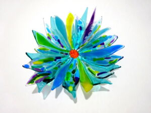 KAS013 TURQUOISE WITH ORANGE BOWL