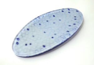 KIB003-Kim-Bramley-Blue-White-Vintage-Oval-Dish-Small-Spots