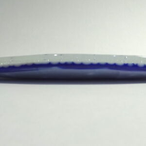 Long-Edge-Kim-Bramley-Blue-White-Vintage-Oval-Dish-Small-Spots