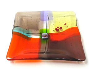 SOLD-Kim-Bramley-15x15cm-Tapestry-Land-Plate-Orange-KIB014