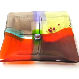 SOLD-Kim-Bramley-15x15cm-Tapestry-Land-Plate-Orange-KIB014