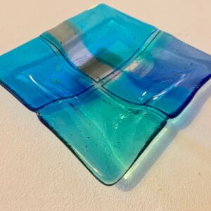 KIB058 Kim Bramley Soft Aqua Tapestry Land