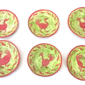 SOLD-MOM006-Morag-Mac Innes-Bird-Side-Plates-Set-of-6