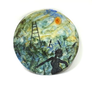 MOM014-Morag-Mac Innes-Ladder-to-Sea-Round-Platter