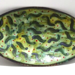 MOM023 Morag Mac Innes Fish Oval Dish