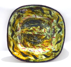 MOM024 Morag Mac Innes 2 Fish Square Platter