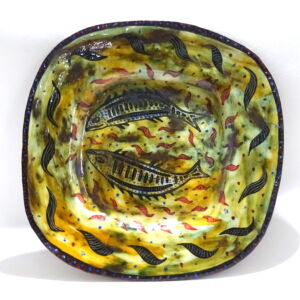 MOM024 Morag Mac Innes 2 Fish Square Platter