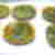 MOM025 Morag Mac Innes Fish Yellow Plates set of 6