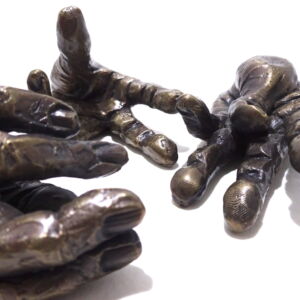 Close-Up-Nick-Davis-Bronze-Hand-Paper-Weights