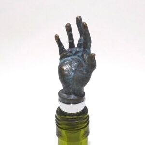 NID037-Nick-Davis-Green-Right-Hand-Bottle-Stopper