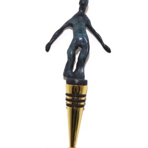 Stopper-Included-Nick-Davis-Tip-Toe-Man-Bottle-Stopper